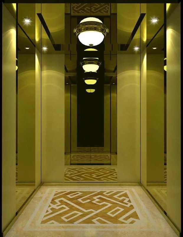 轿厢装饰效果图