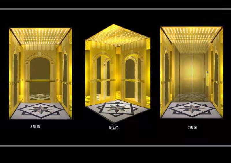 电梯装饰效果图